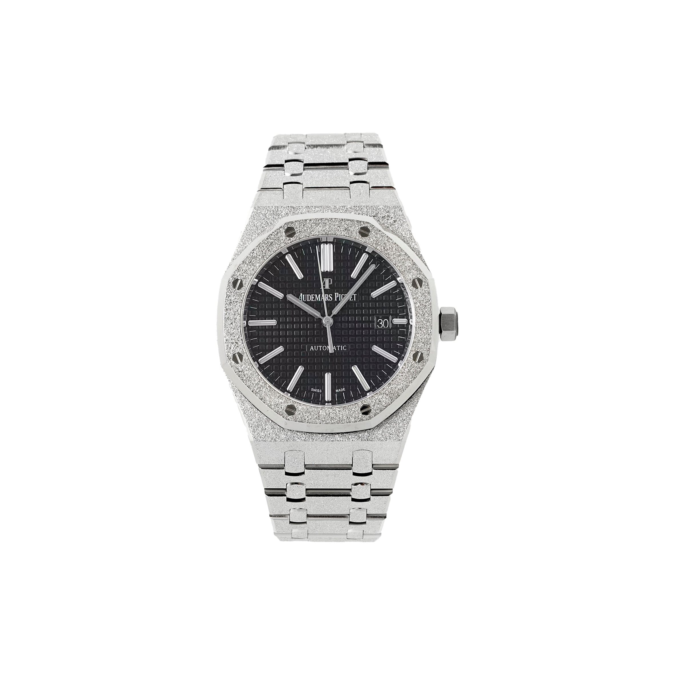 AUDEMARS PIGUET FROST GOLD SERIES 41MM WATCH 15510ST